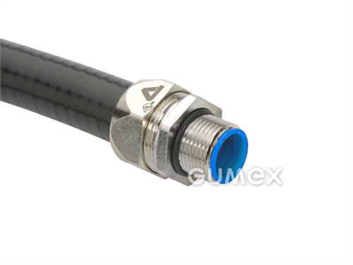 Konektor NORTIGHT C 196 P, pre ochranné hadice 5/16"/vonk. záv. PG9, mosadz, -45°C/+105°C, IP67